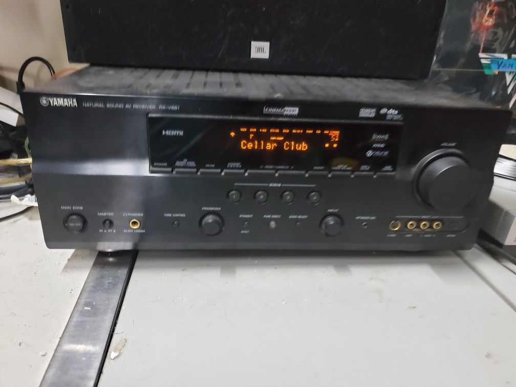 Yamaha RX-V661 7.1 Channel HDMI Home Theater Receiver, Watch Video Demo