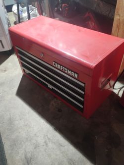 Craftsman tool box