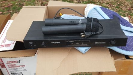 Wireless microphones for PA system