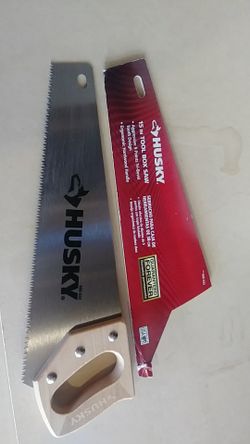 Husky 15 in tool box saw