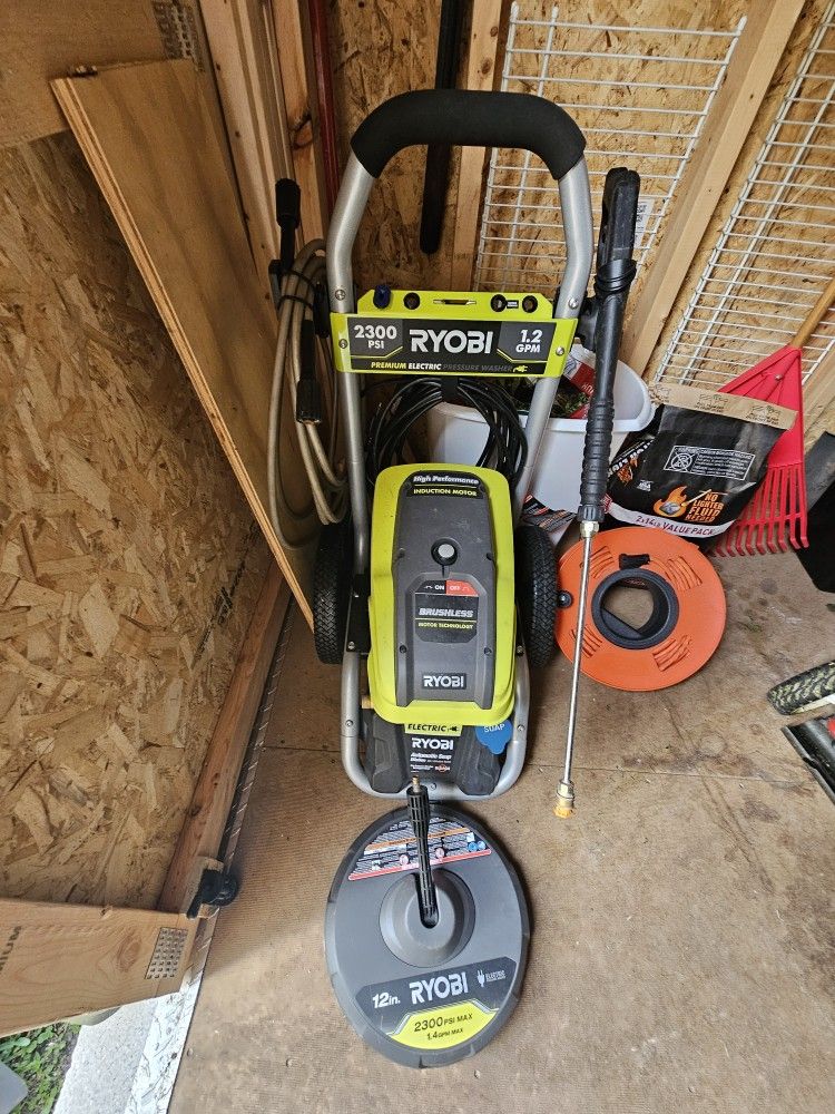 Ryobi 2300 Pressure Washer Brushless Motor 