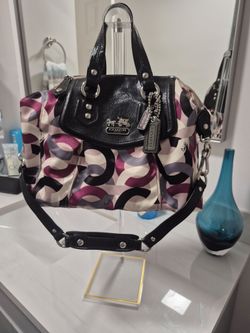 Coach y2k Audry Op Art Satchel. New. Never used.