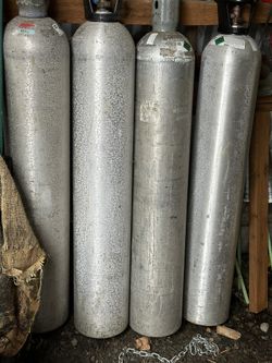 Aluminum 50 gallon tanks $100 each