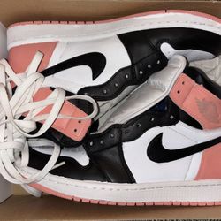 Air Jordan 1 High Rust Pink Customs Size 10