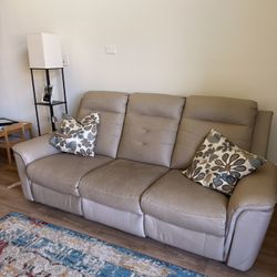 Beautiful Reclining Couch For Sale
