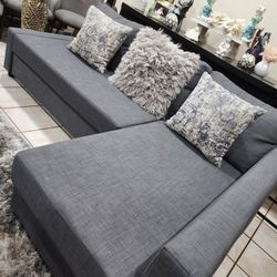 Sleeper Sofa Sectional Couch With Storage Like New In Perfect Condition🚚👌🎈🚛 FREE DELIVERY 🚚 