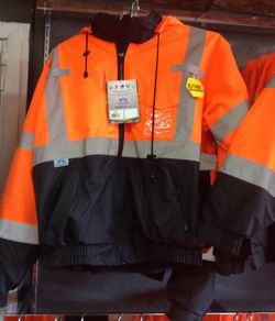 Class 3 High Visibility Safety Jacket with Removable Fleece