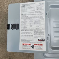 Murray Electrical Panel