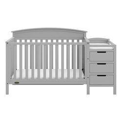 Crib and changing