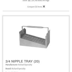 Fitting Tray
