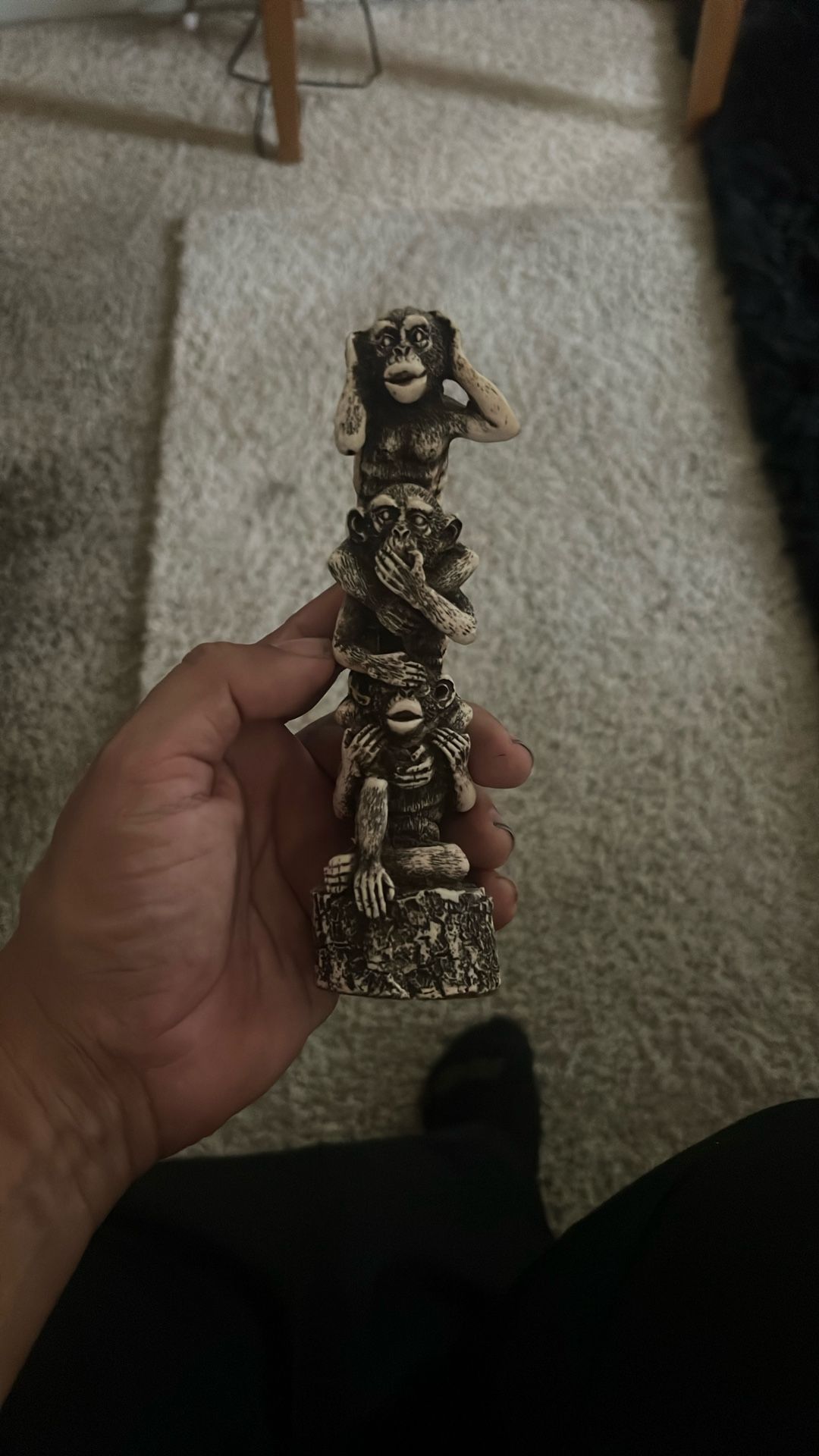 Monkeys Made In Mexico Fish Bones 