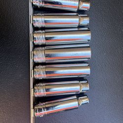 Snapon long sockets lot
