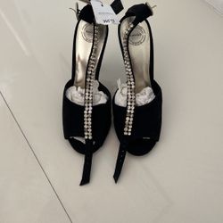 Mango Genuine Leather High Heel Shoes