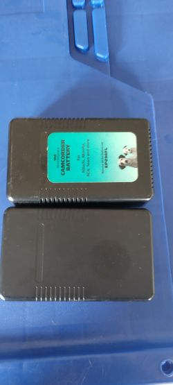 (2) TWO Camcorder Battery Packs 