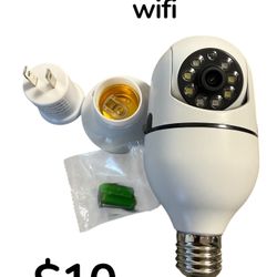 Cámara Inteligente Con Bombillo 