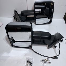 Chevy Silverado / GMC Sierra Towing Mirrors For 2014 To 2018