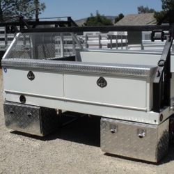 ### -53%## Another RARE 8' "ROYAL RULER" Dually Contractor-Utility Bed auto parts accessories