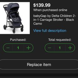 Baby Gap Stroller 