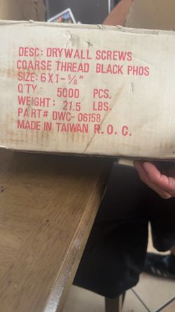 Drywall screws