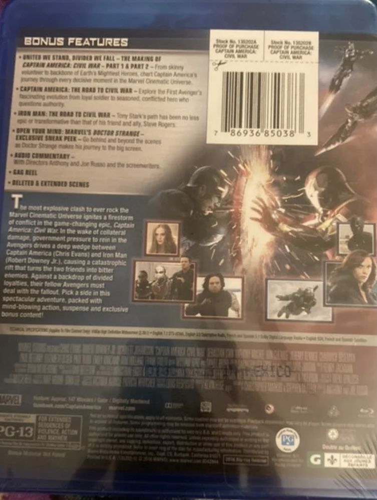 Marvel's Captain America: Civil War [Bl