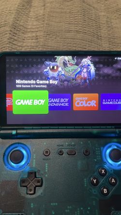 Retroid pocket flip 2 handheld game system 512gb micro sd