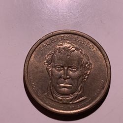 Zachary Taylor Coin