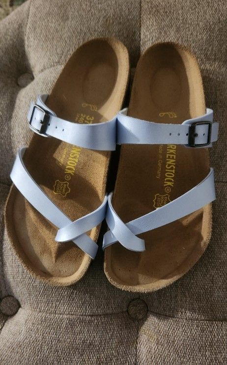 Metallic Birkenstock Sandals