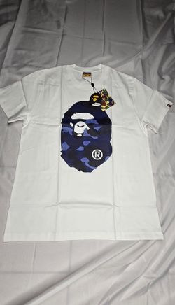BAPE Color Camo Big Ape Head T-Shirt 'White/Navy'