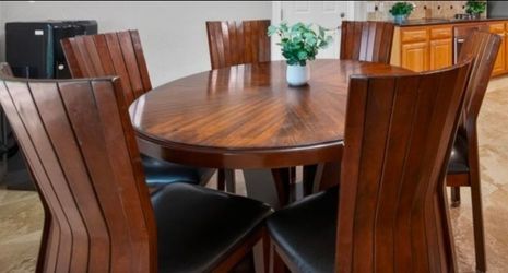 Table, Chairs, Bar Stools