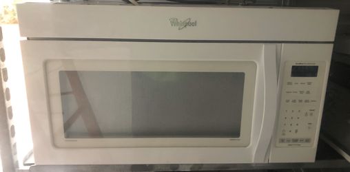 Whirlpool White Microwave