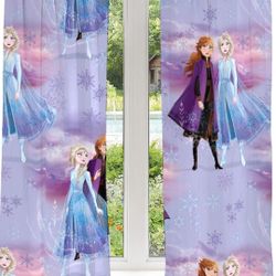 Frozen Theamed Room Curtains 