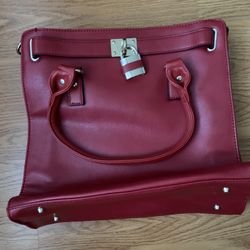 Red Business Purse