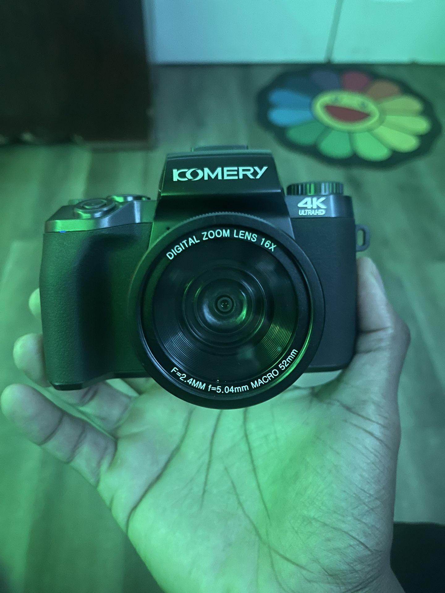 4k Ultra HD KOM Digital Camera