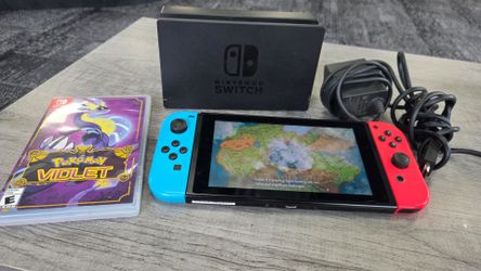 Nintendo Switch and Pokemon Violet