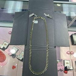 14k Cuban Necklace 