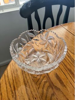 Antique Crystal Bowl