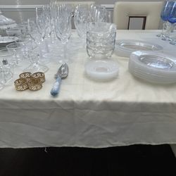 Vintage Hummingbird And Floral Etched Crystal