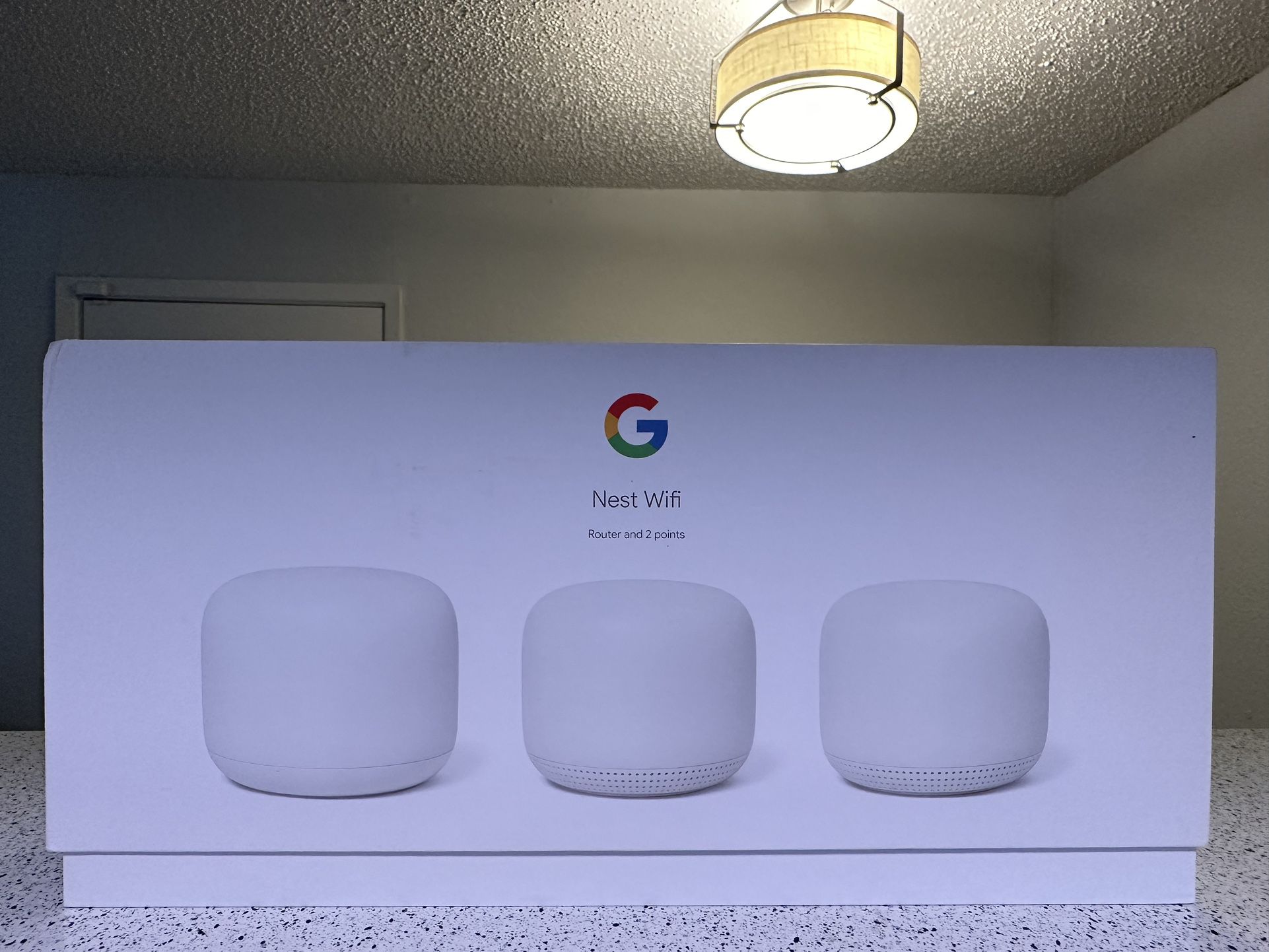 Google Nest Wifi Router & 3 points