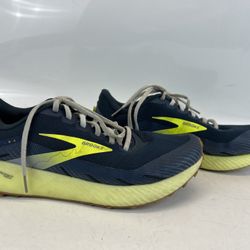 Brooks Men's Catamount Trail Running Shoe Size 11 Blue & Green