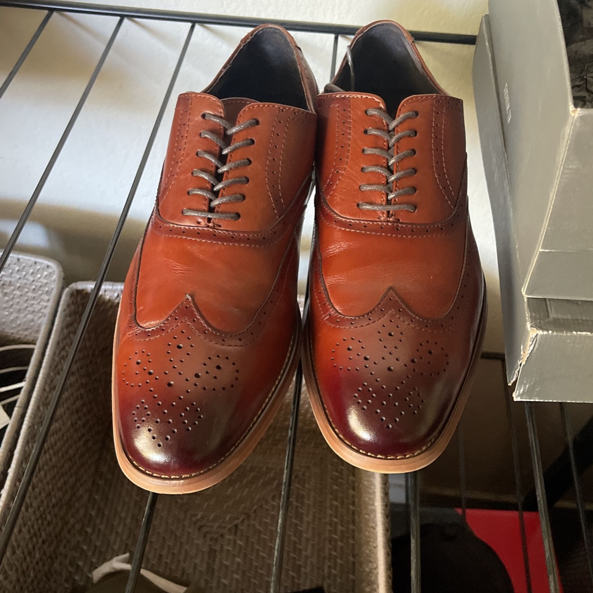 Stacy Adam’s dress Shoes 9.5 Brown