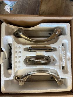 Gliding door hardware
