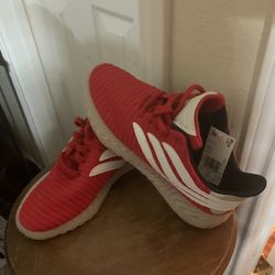 Red And White Adidas 