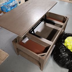 Lift Top Coffee Table. Never Used