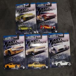 Hot Wheels Silver Series Fast And Furious