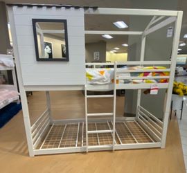 Used twin bunk bed