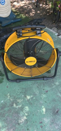 Dewalt 20” drum fan