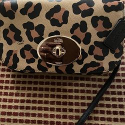 Authentic Coach Demi Pouch Never Used