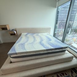 King size bed frame