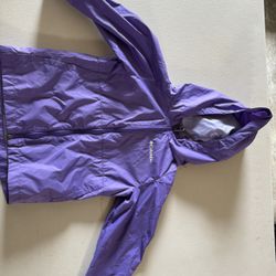 Girls Columbia Rain Jacket