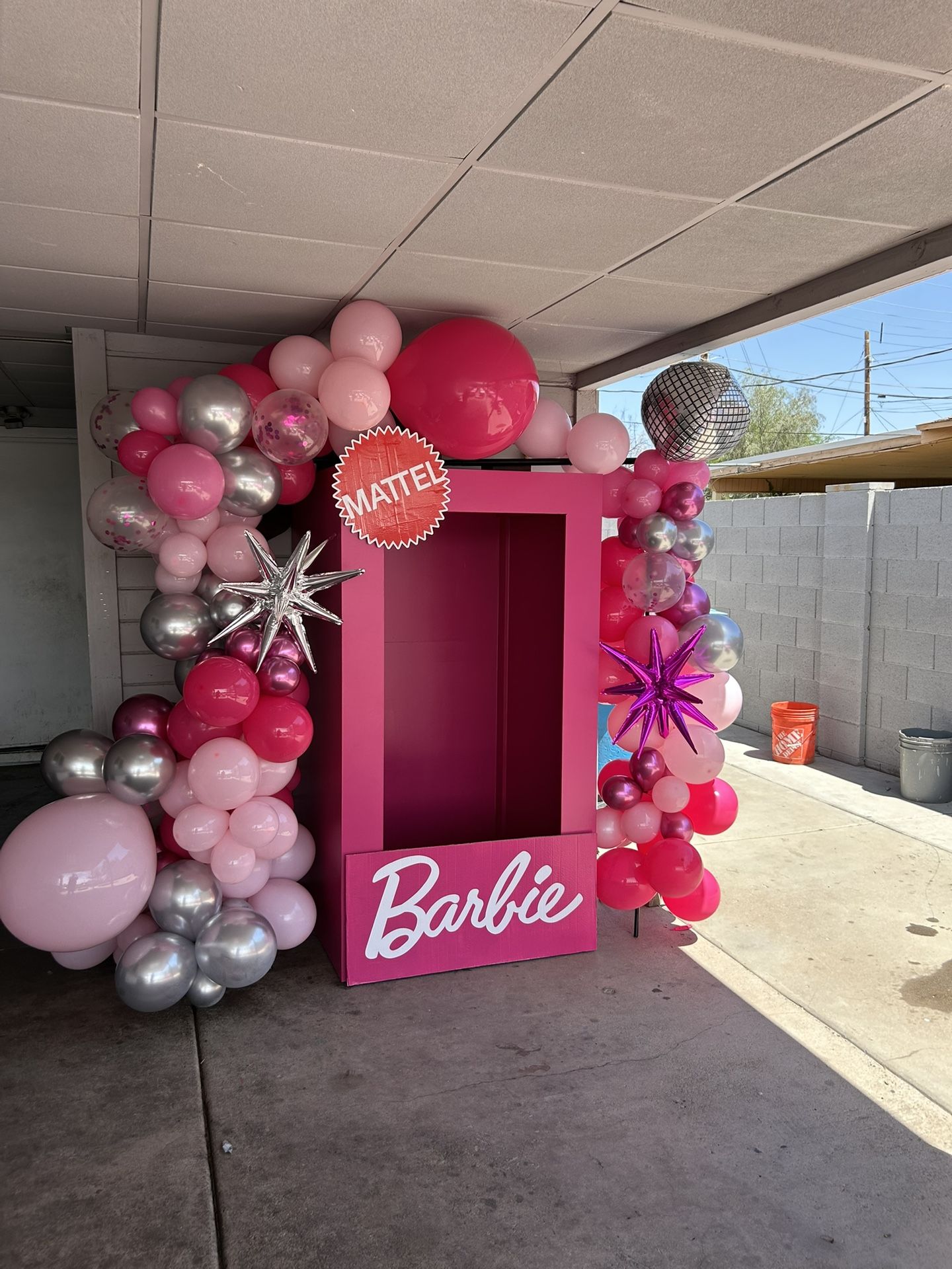 Caja De Barbie Para Fotos